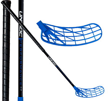 UNIHOC Unilite Performance MID 29 Oval black/blue