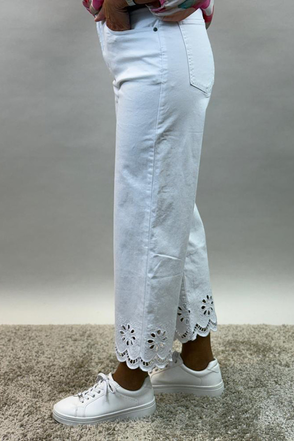 Mix by heart -  Vega Pant White - 2