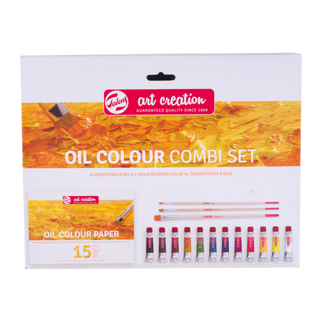 Talens Art Creation Oil paint combiset with paper - 2