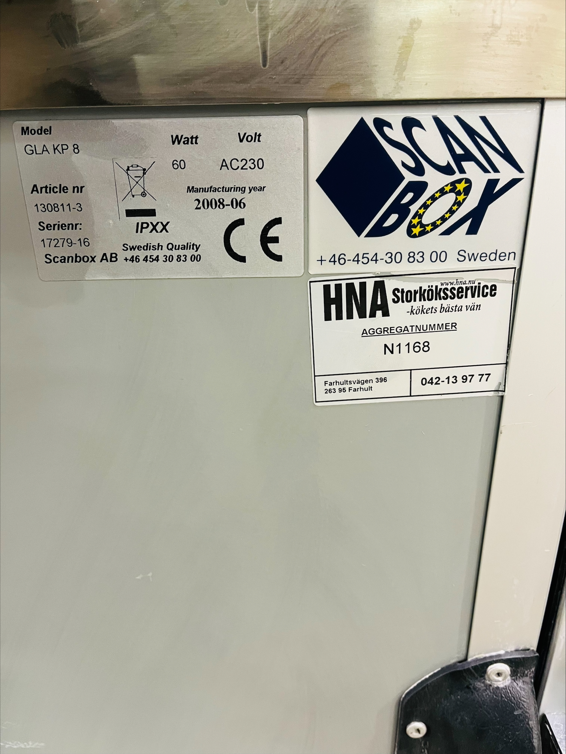 Kylvagn - Scanbox GLA KP 8 - 6