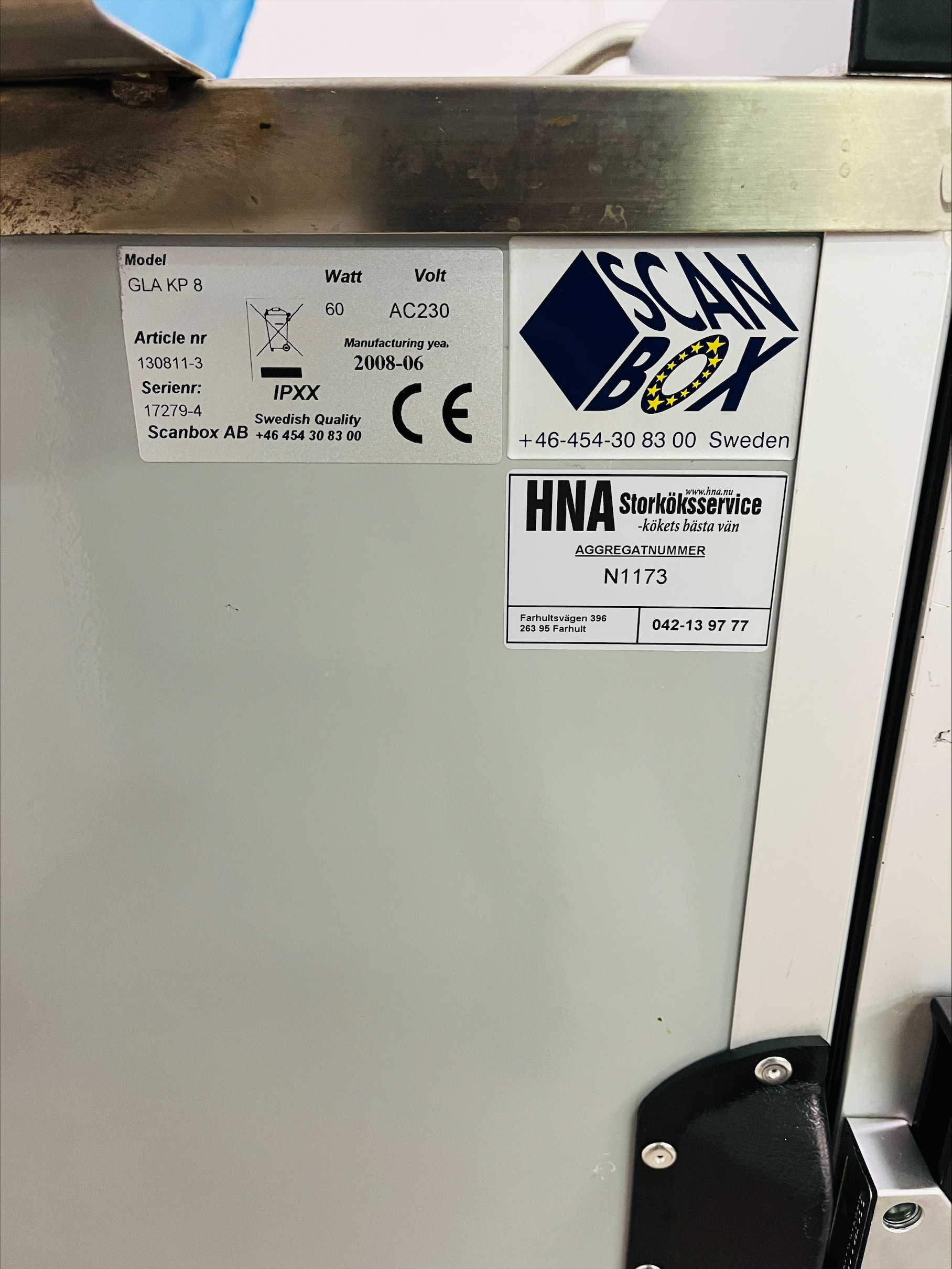Kylvagn - Scanbox GLA KP 8 - 6