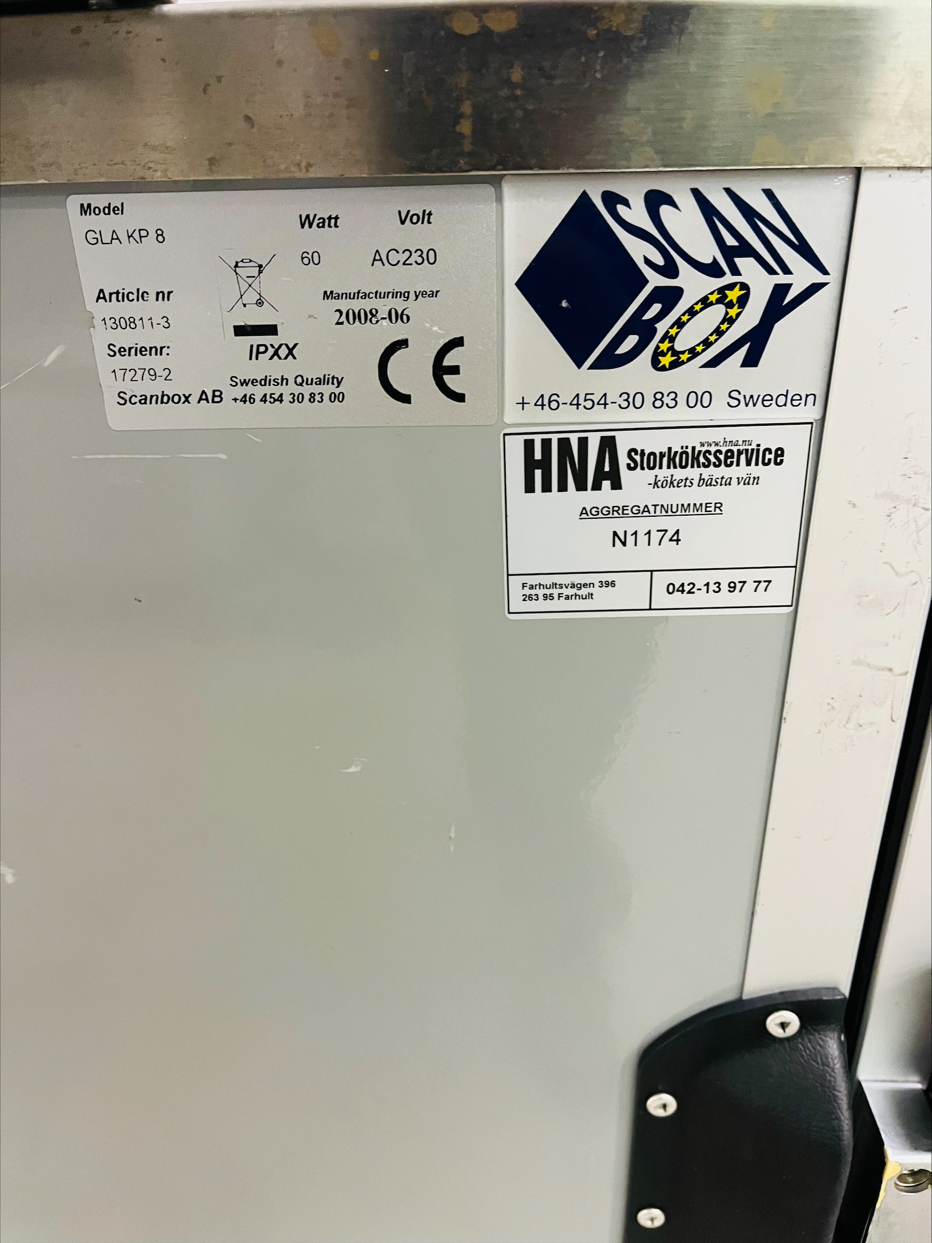 Kylvagn - Scanbox GLA KP 8 - 6