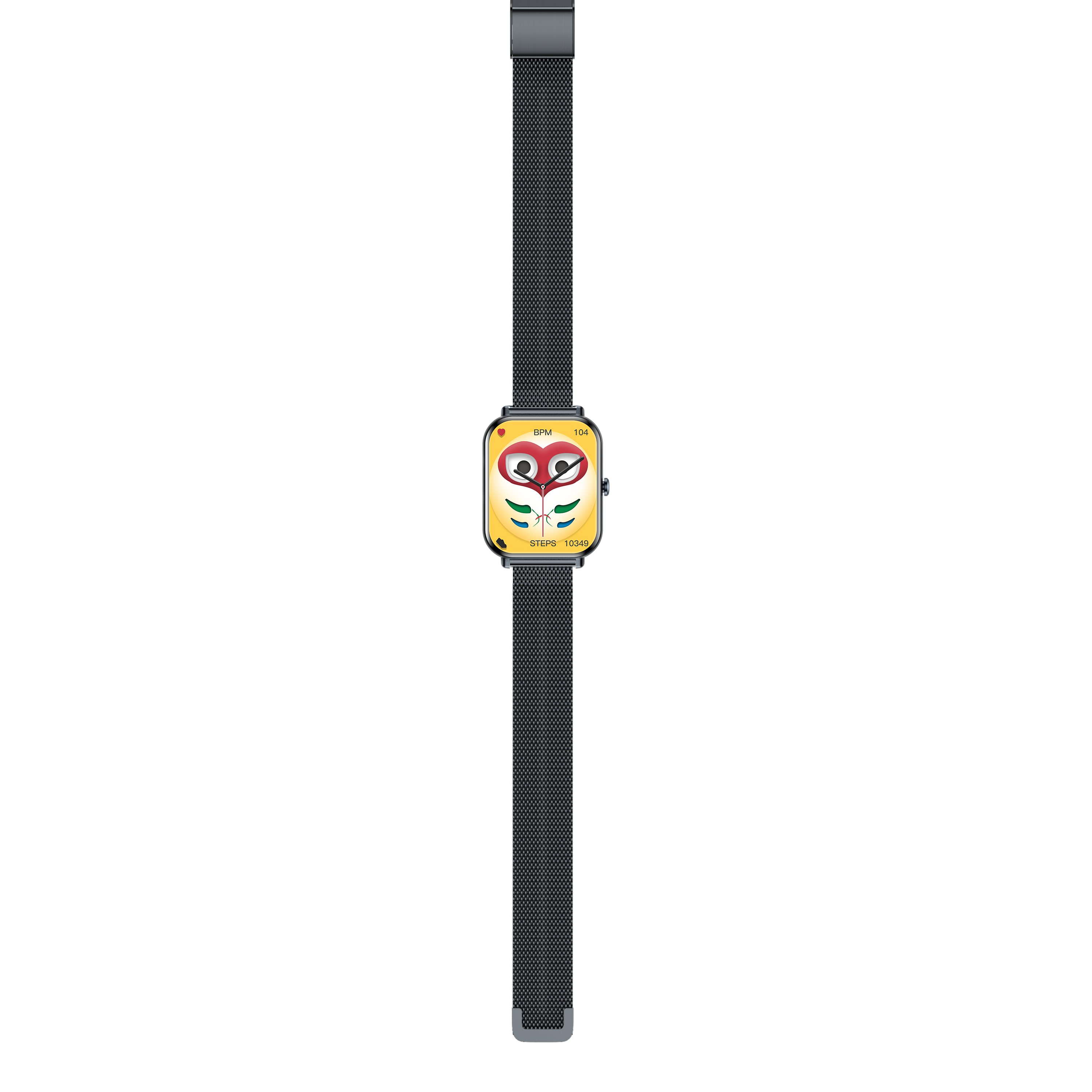 Philippe Palmer Smart Watch LP72  Black Mesh - 24