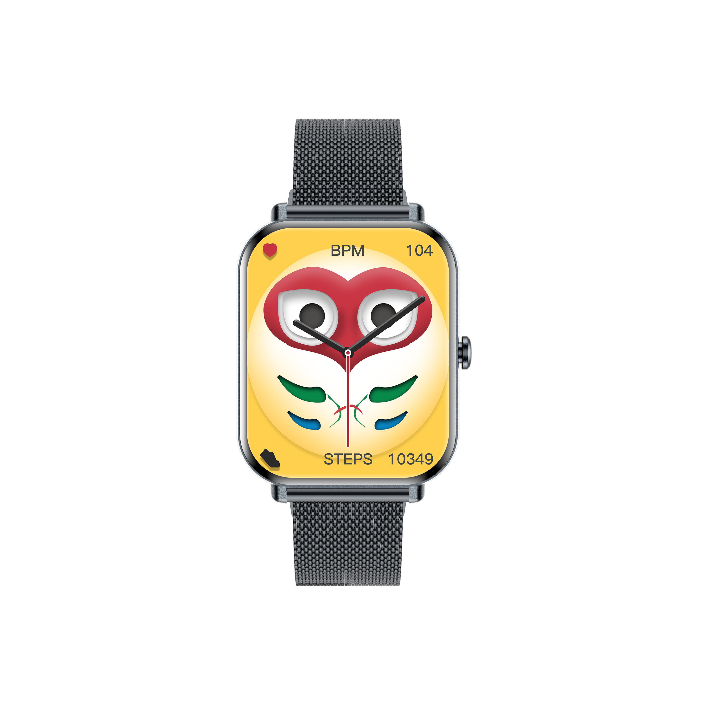 Philippe Palmer Smart Watch LP72  Black Mesh - 17