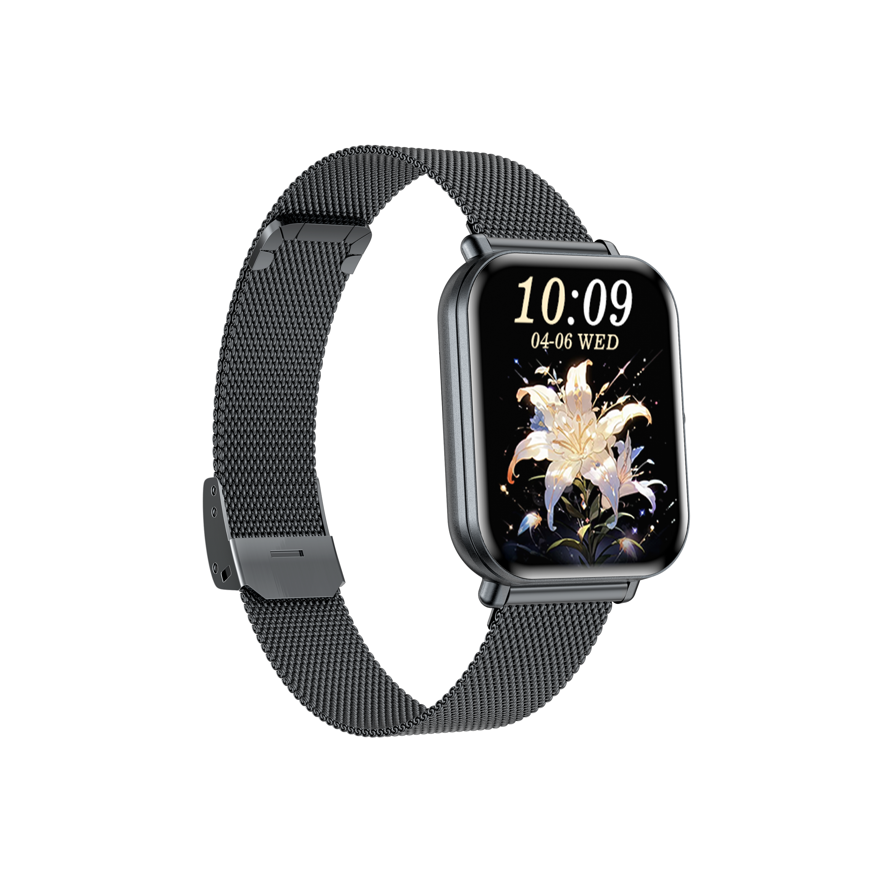Philippe Palmer Smart Watch LP72  Black Mesh - 9