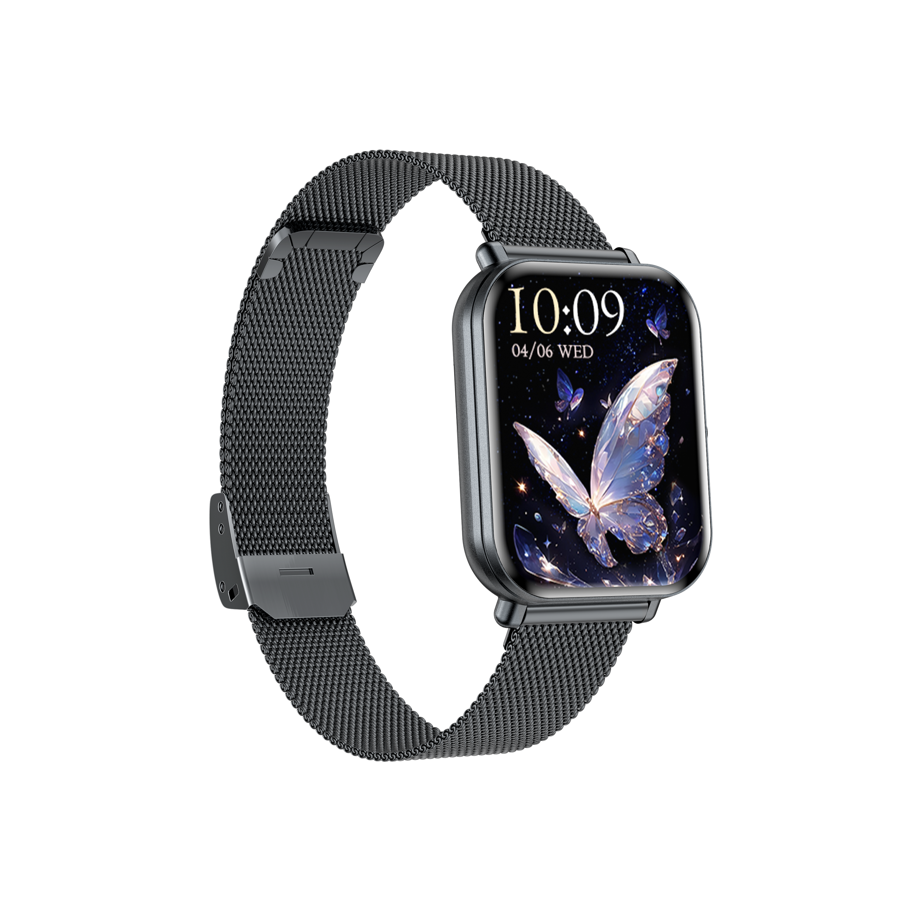 Philippe Palmer Smart Watch LP72  Black Mesh - 8