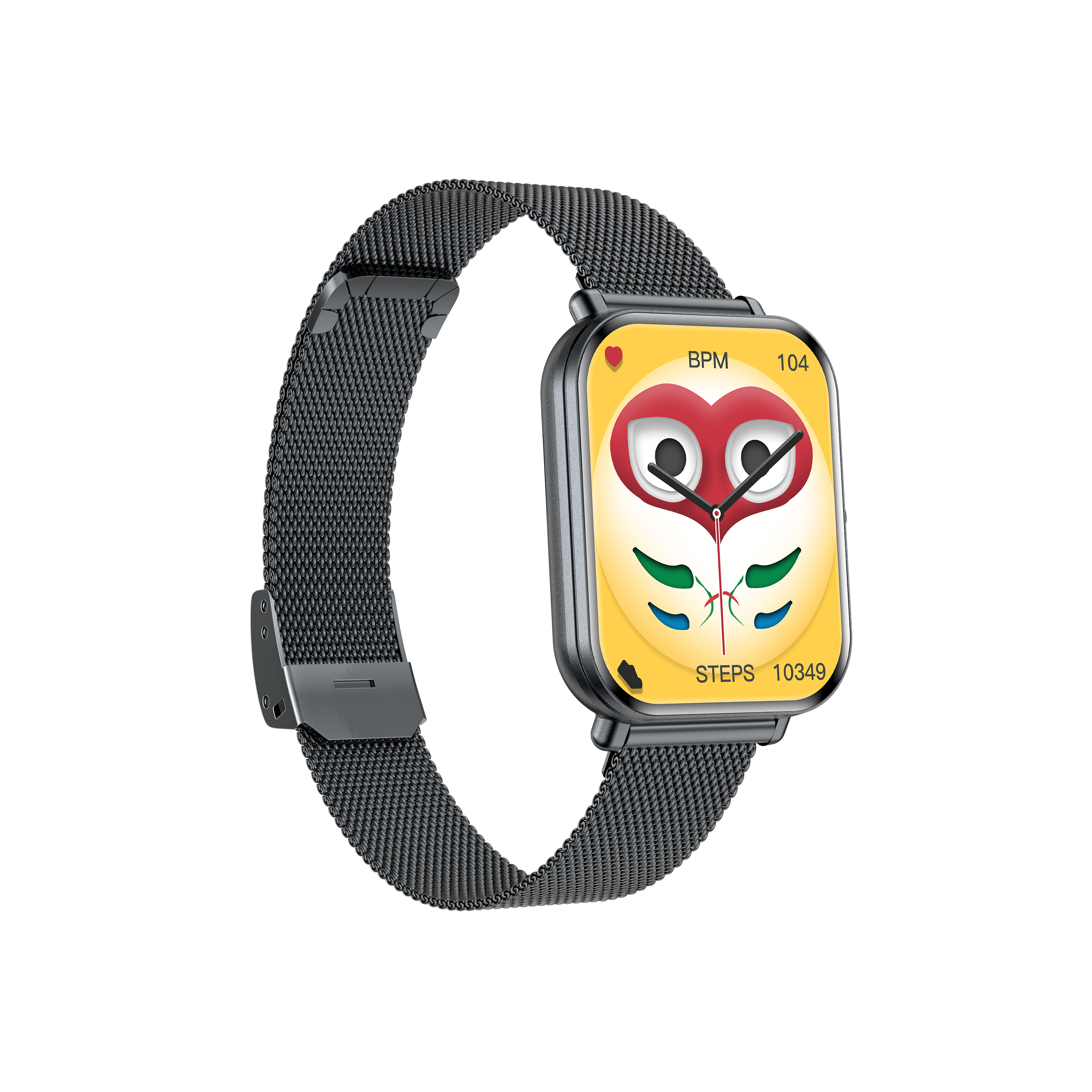 Philippe Palmer Smart Watch LP72  Black Mesh - 10