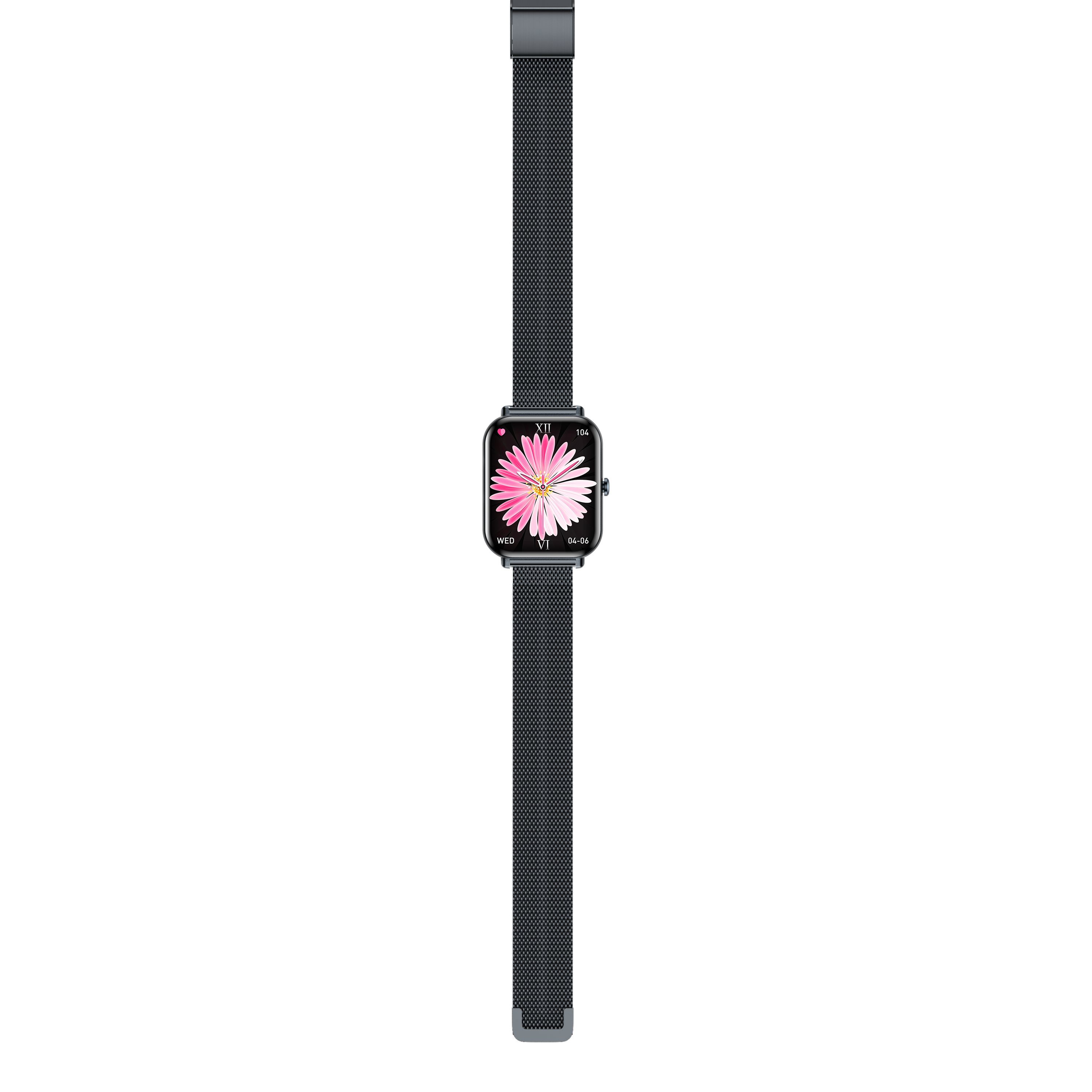 Philippe Palmer Smart Watch LP72  Black Mesh - 26