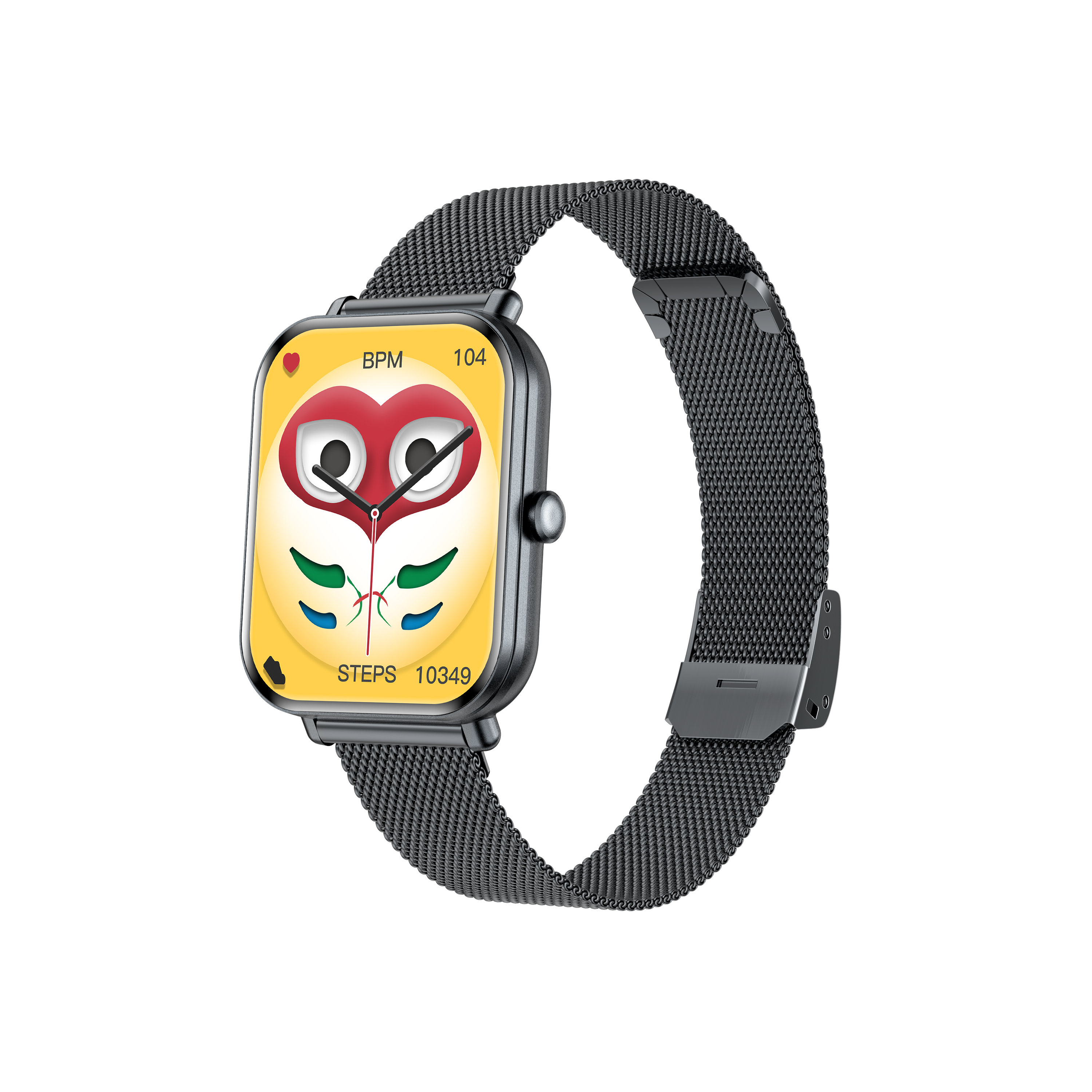 Philippe Palmer Smart Watch LP72  Black Mesh - 4