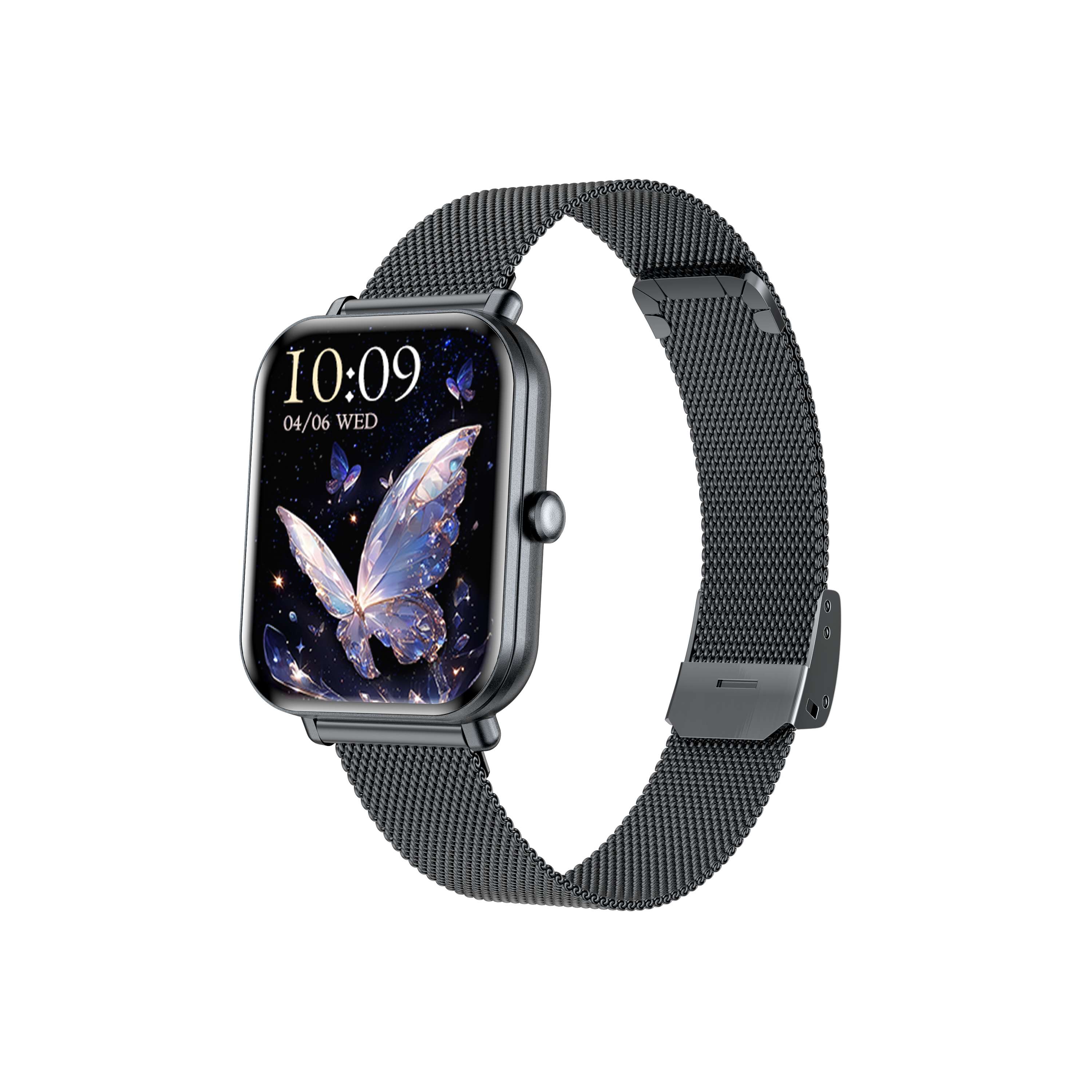 Philippe Palmer Smart Watch LP72  Black Mesh - 2