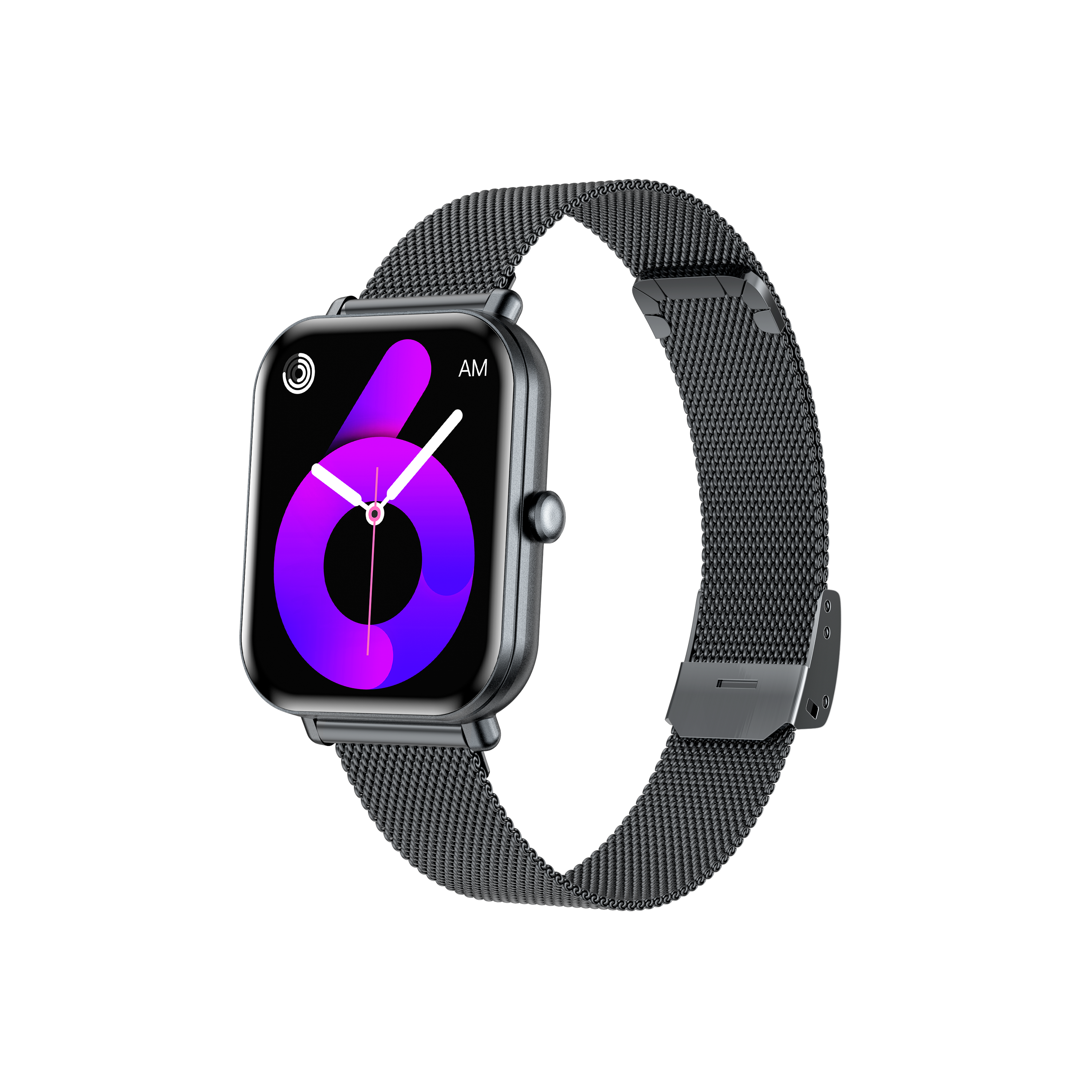 Philippe Palmer Smart Watch LP72 Black Mesh