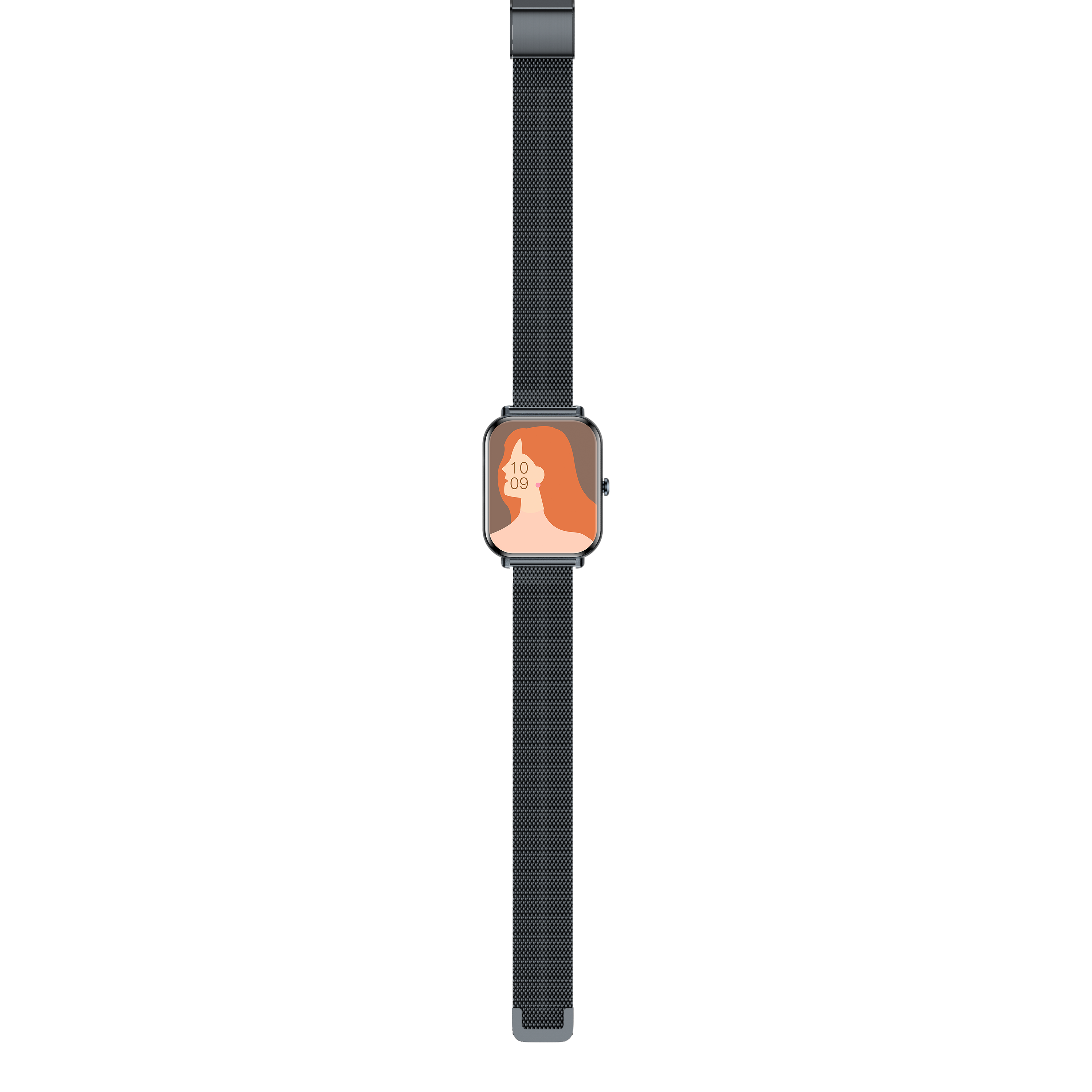 Philippe Palmer Smart Watch LP72  Black Mesh - 28