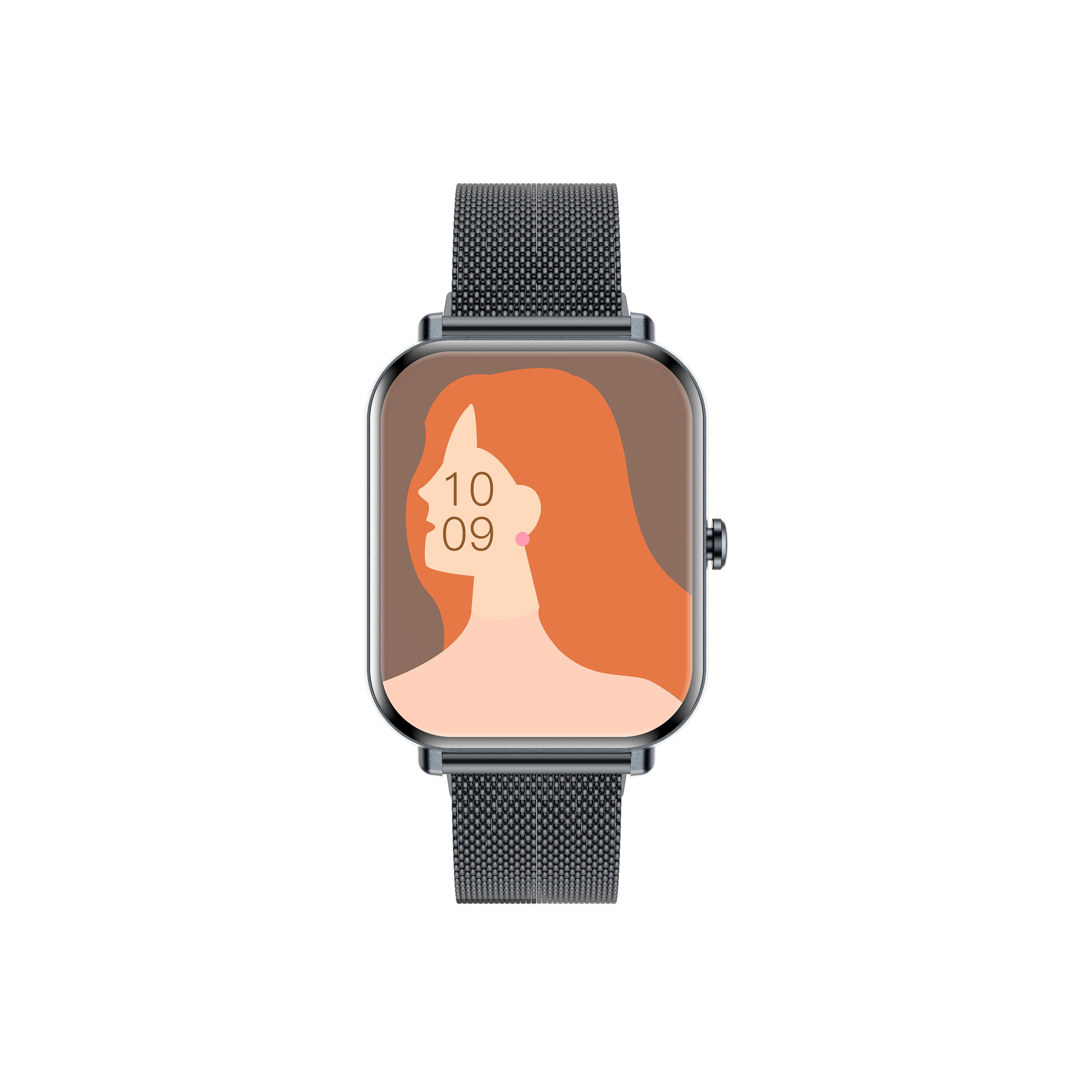 Philippe Palmer Smart Watch LP72  Black Mesh - 21
