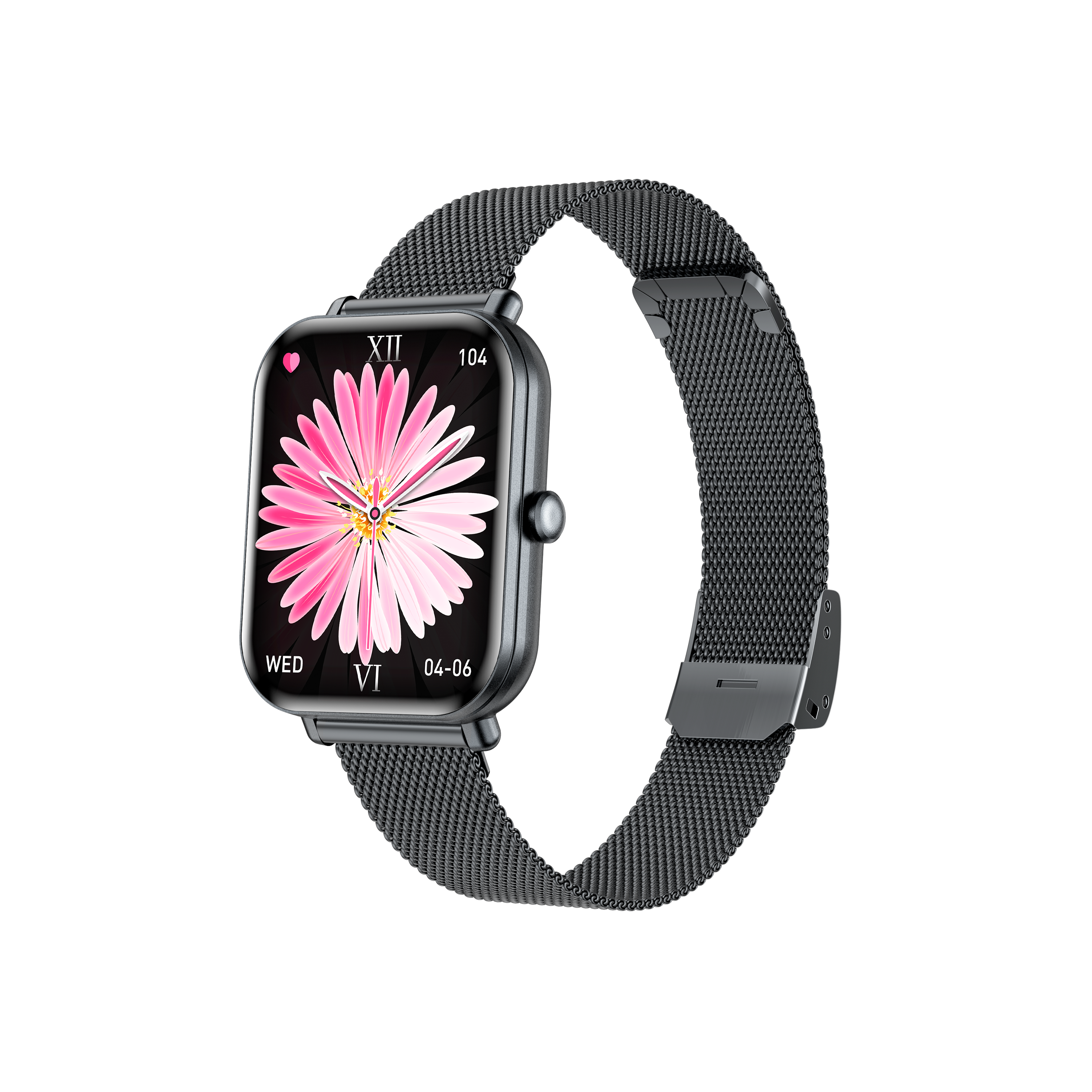 Philippe Palmer Smart Watch LP72  Black Mesh - 5