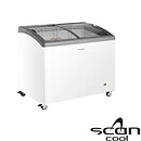 Glassbox IC306D, böjt lock, 255 liter