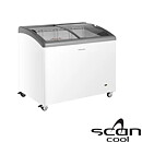 Glassbox IC306D, böjt lock, 255 liter