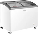 Glassbox IC306D, böjt lock, 255 liter