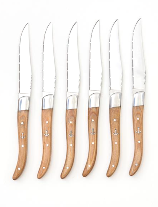 Steak knife  6st 