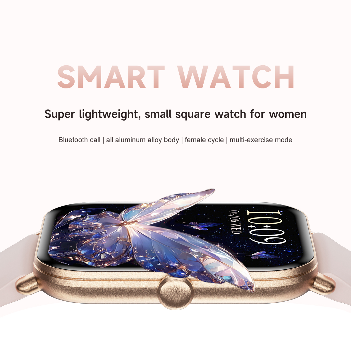 Philippe Palmer Smart Watch LP72  Pink - 36
