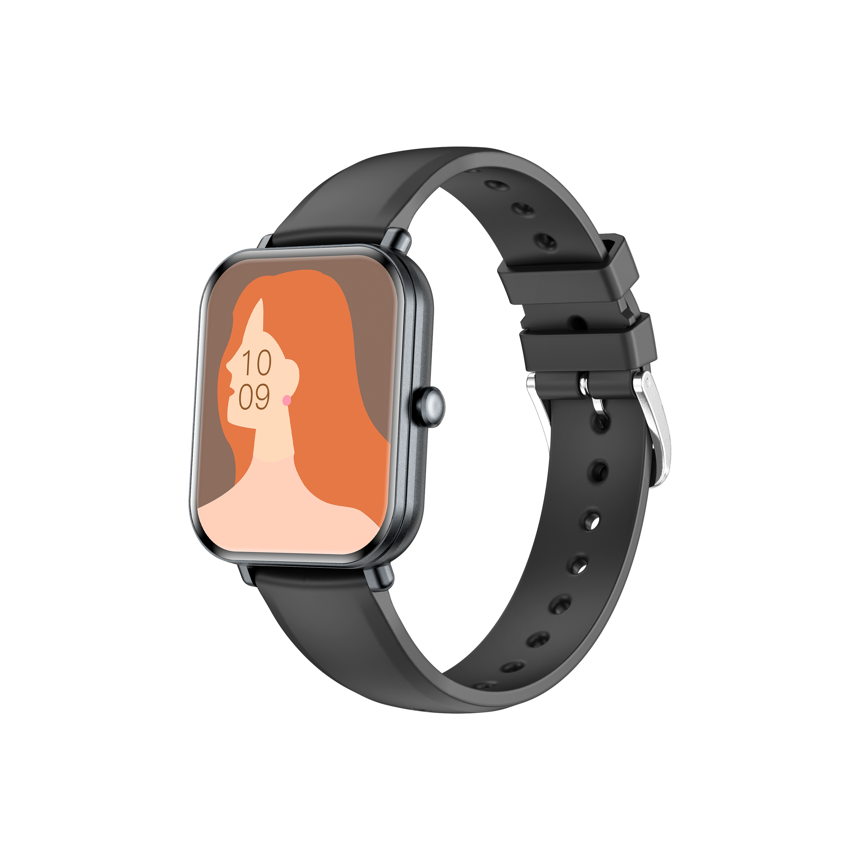 Philippe Palmer Smart Watch LP72  Black - 7