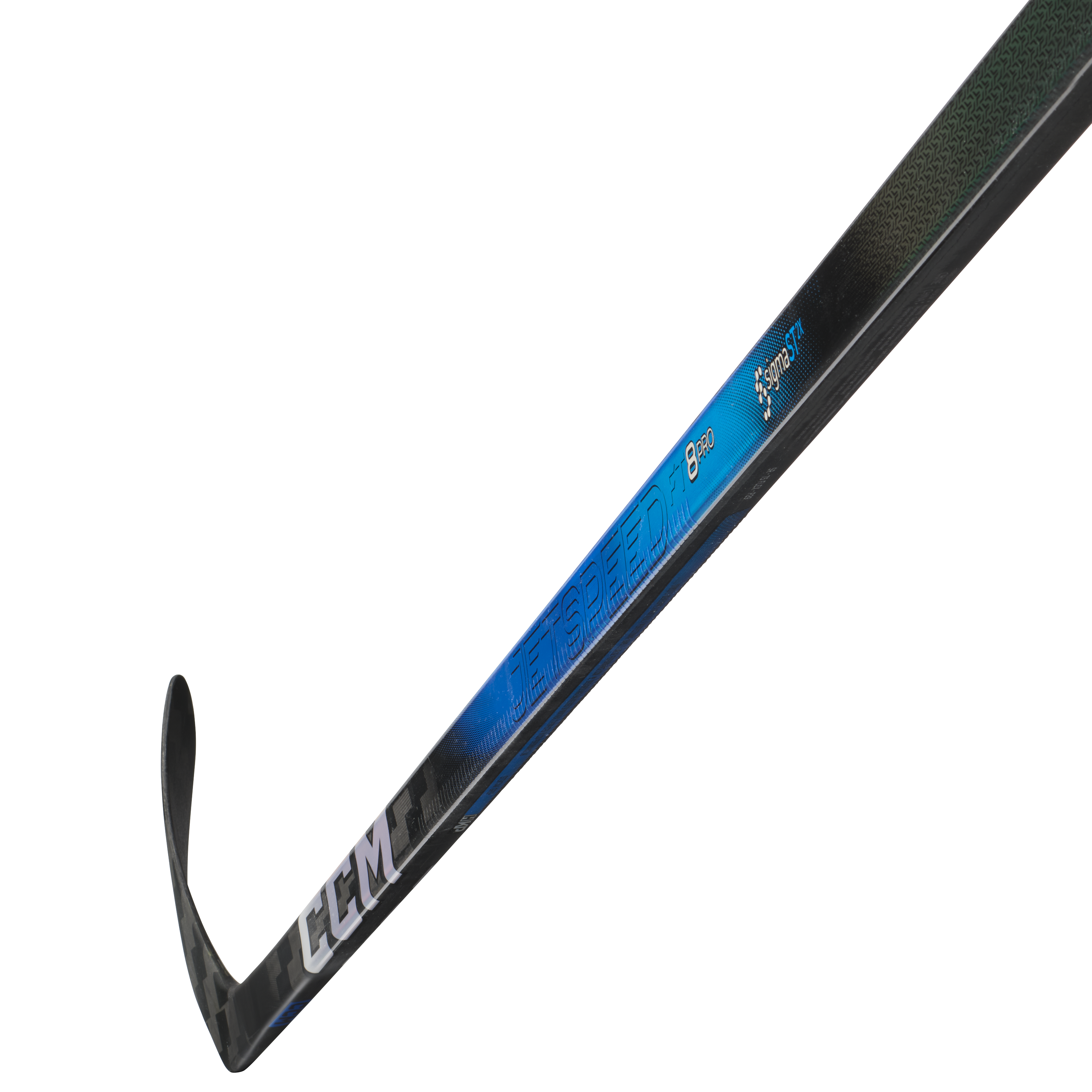 CCM Hockey Stick Jetspeed FT8 Pro Blue Jr Hockeyklubba