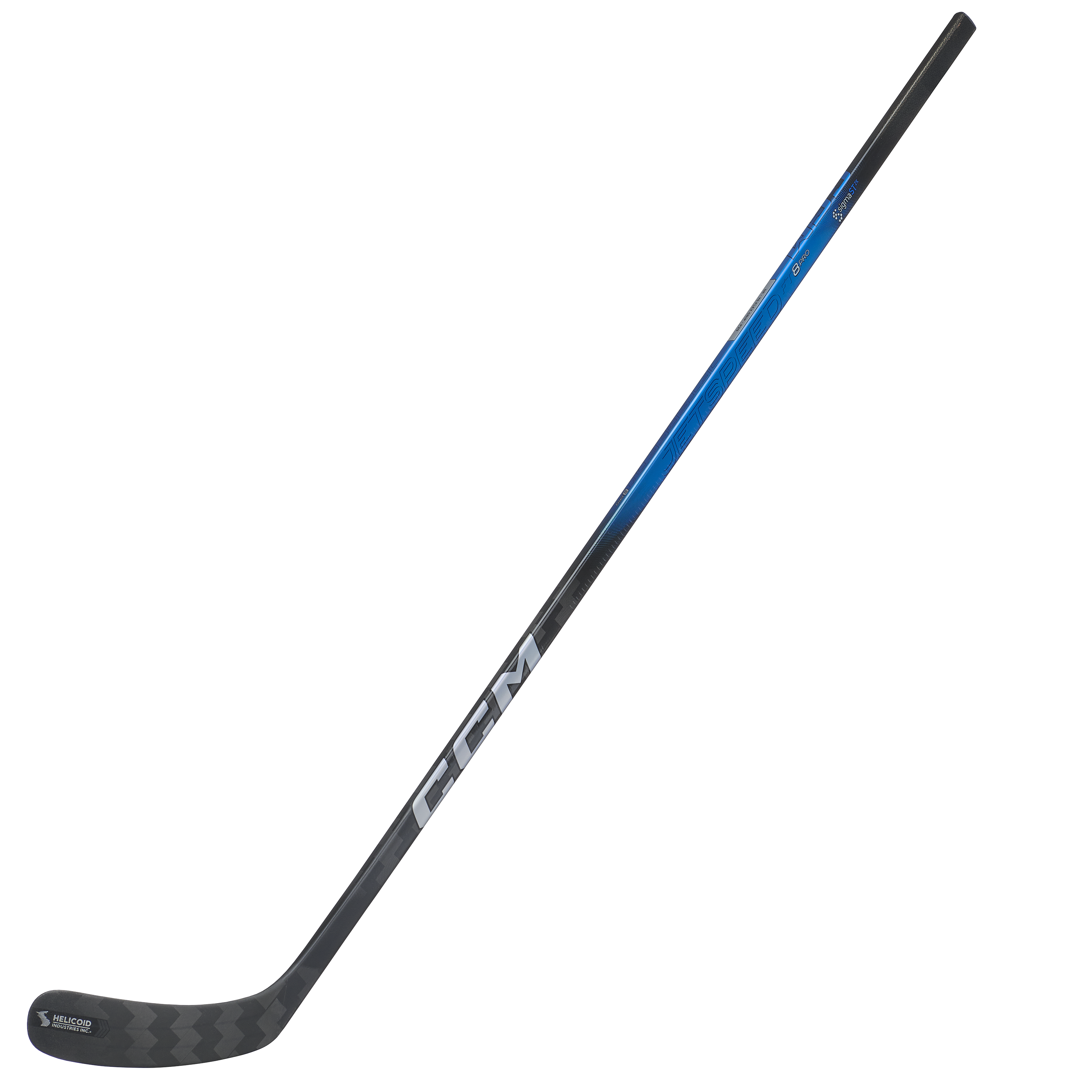 CCM Hockey Stick Jetspeed FT8 Pro Blue Jr Hockeyklubba - 2