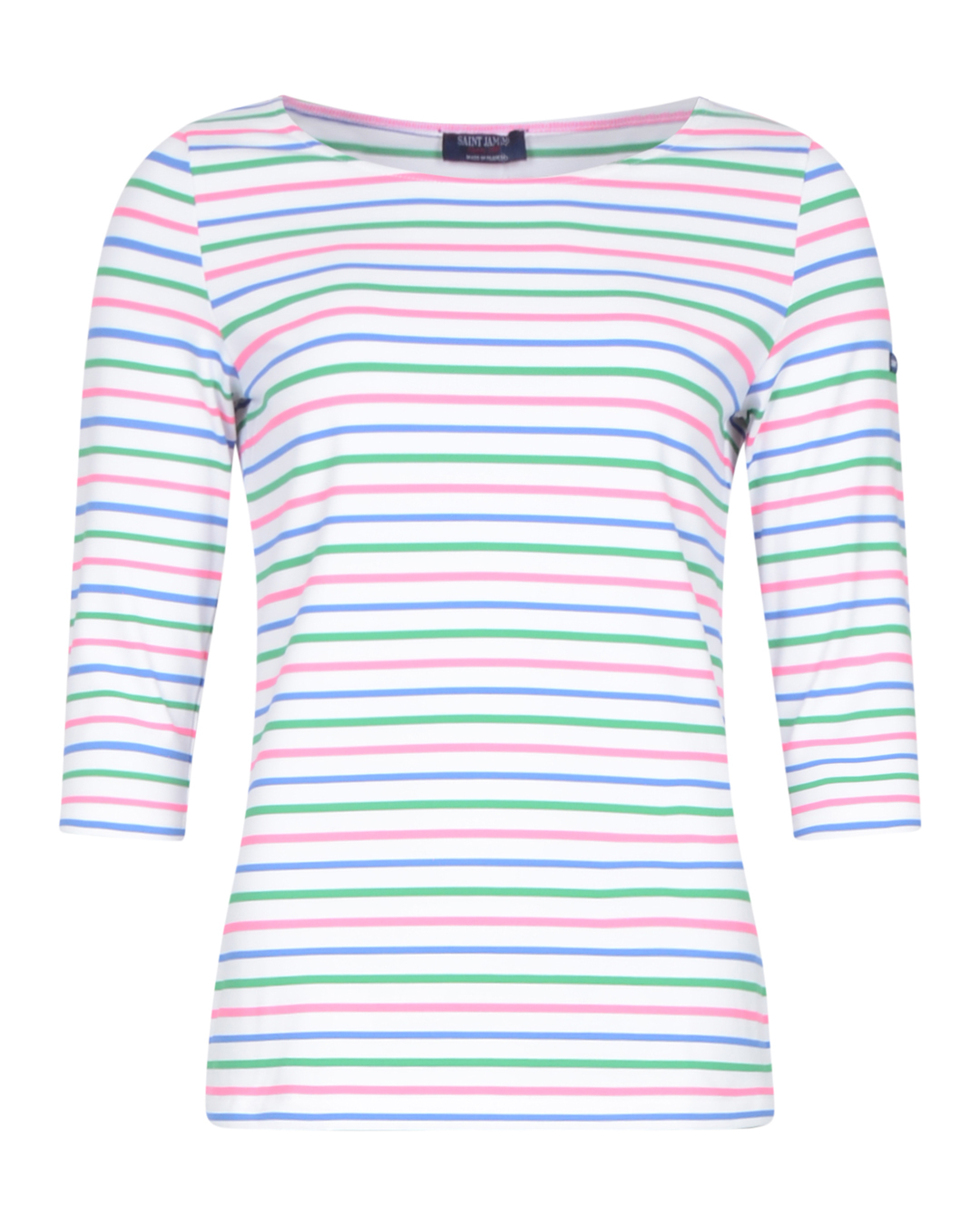 Topp Gardi anti-UV rosa/grön/blå randig
