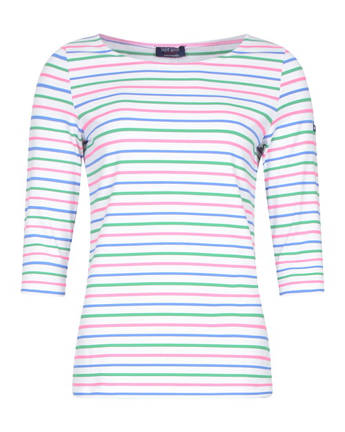 Topp Gardi anti-UV rosa/grön/blå randig