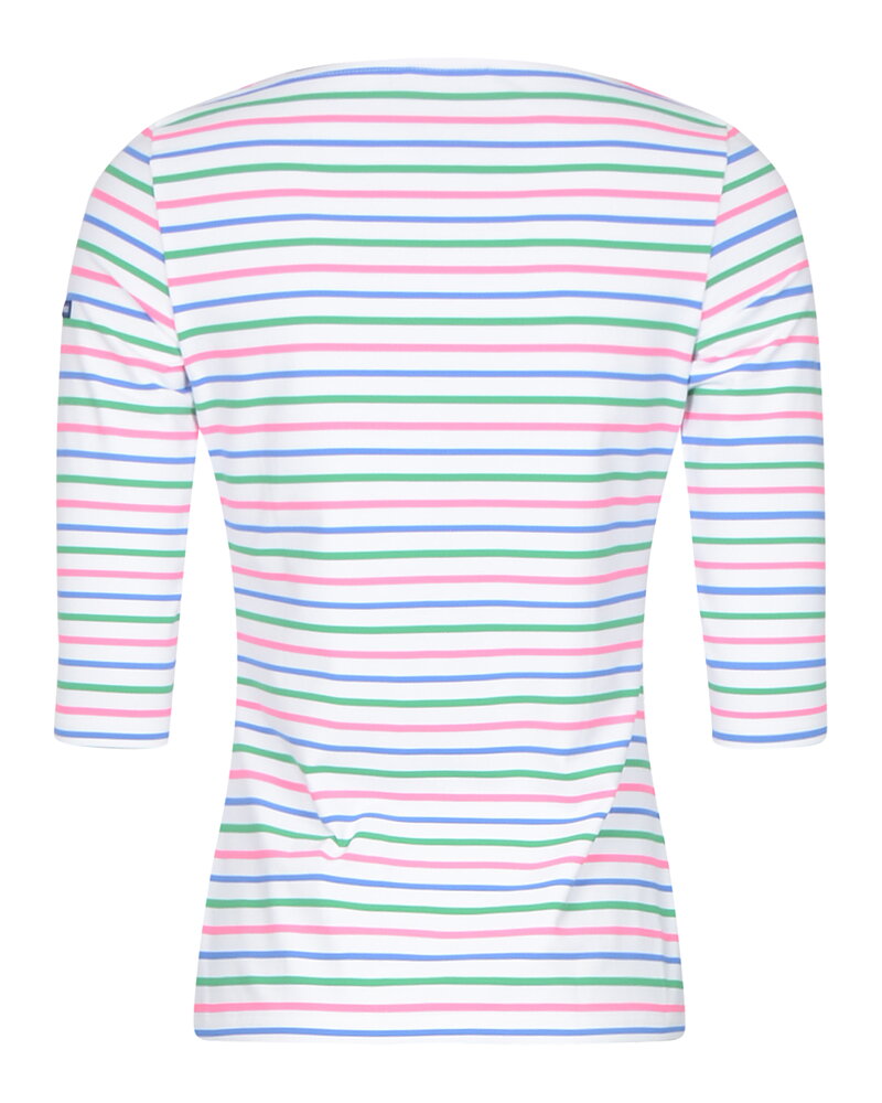 Topp Gardi anti-UV rosa/grön/blå randig