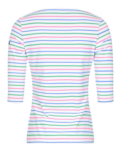 Topp Gardi anti-UV rosa/grön/blå randig - 2