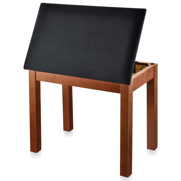 Donner Bench Piano Bench Brown - 5