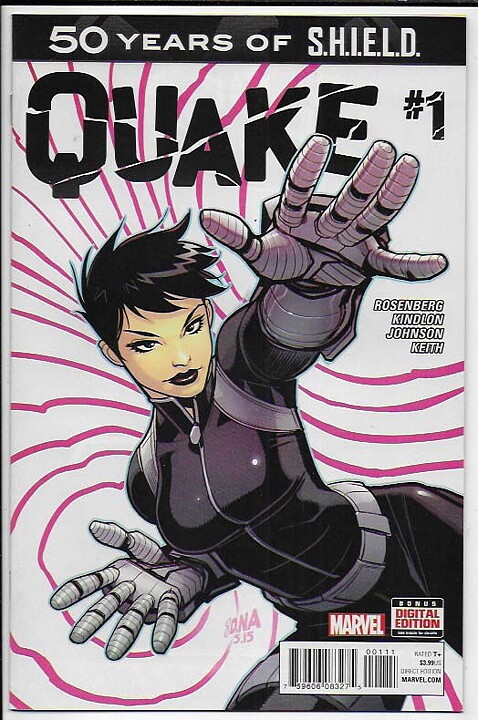 Quake: S.H.I.E.L.D. 50th Anniversary # 1 NM