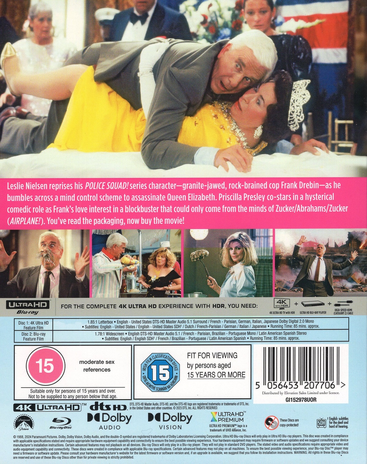 The Naked Gun (ej svensk text) (4K Ultra HD + Blu-ray) - 2