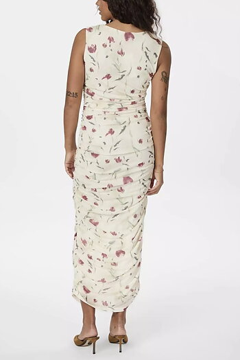 Neo Noir  - Corilina Artist Mesh Dress Creme