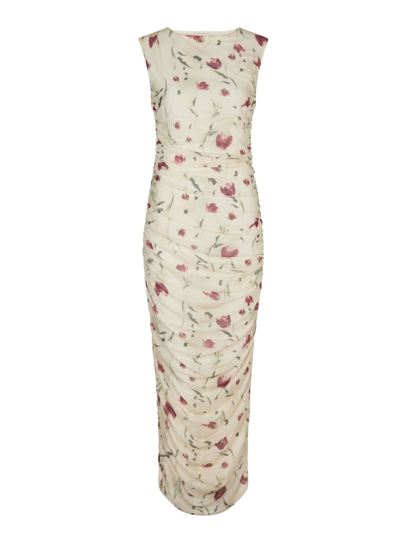 Neo Noir  - Corilina Artist Mesh Dress Creme - 4
