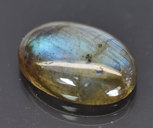 Piedra preciosa labradorita suelta natural de 4,71 ct con un impresionante juego de colores - 3