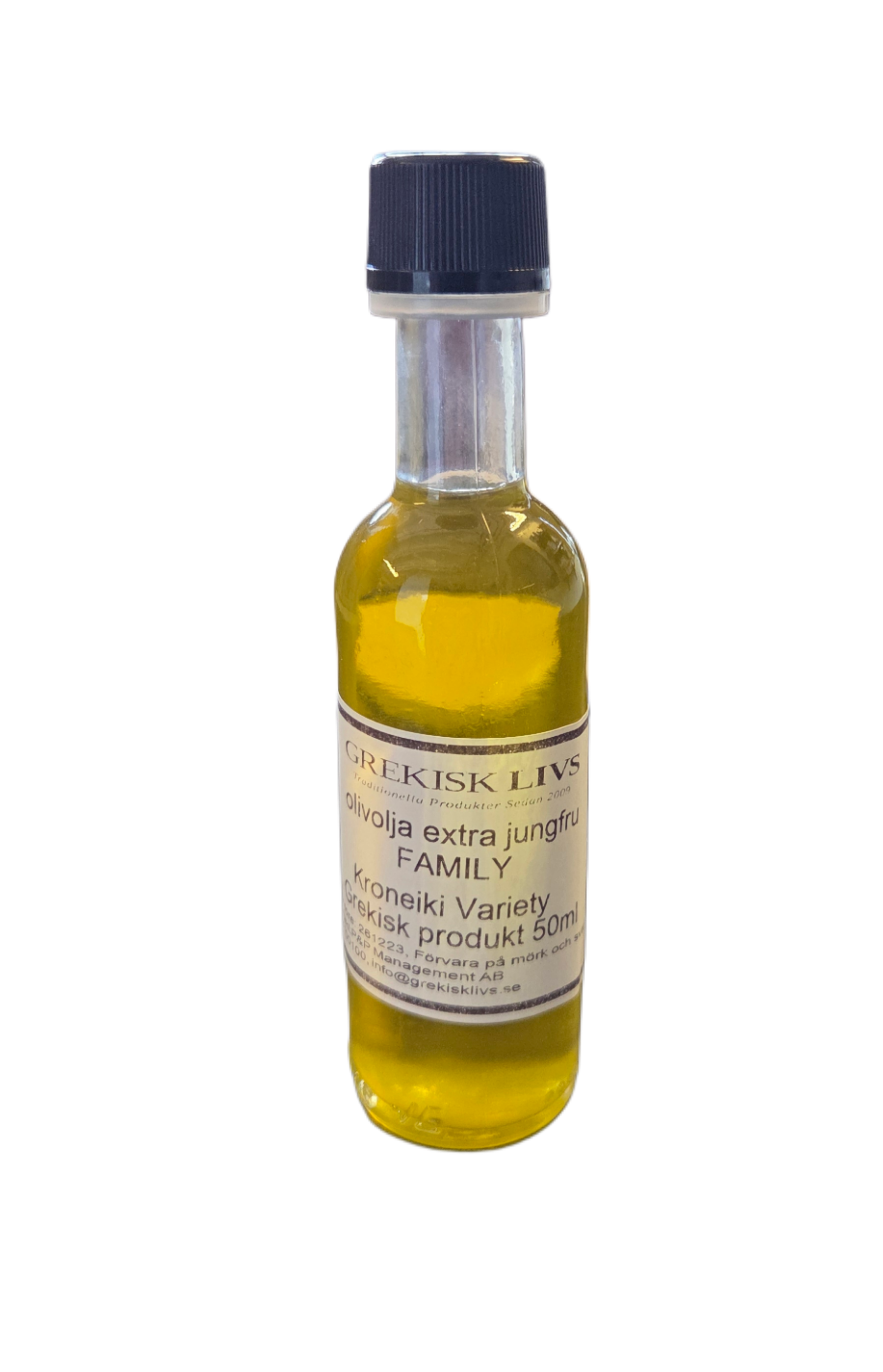 Extra Virgin Olive Oil - Greek Livs Family from Crete - 50ml,