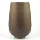 Eva Stæhr-Nielsen (Saxbo 1951–1968) Brown Swelling Vase 23 cm