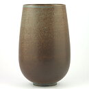 Eva Stæhr-Nielsen (Saxbo 1951–1968) Brown Swelling Vase 23 cm