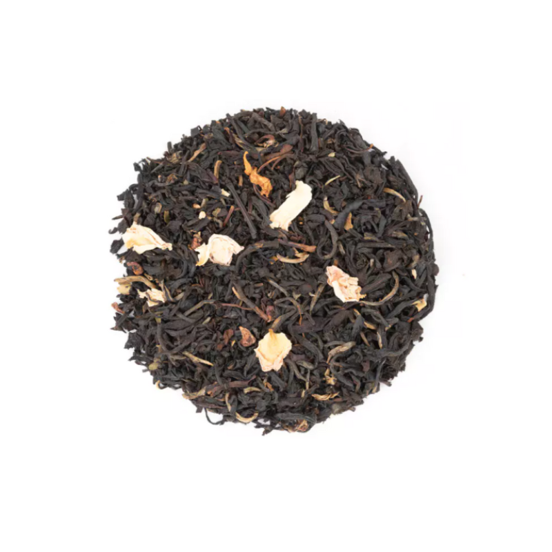 Berry Black är ett svart ekologiskt té smaksatt med äkta jordgubb och hallon