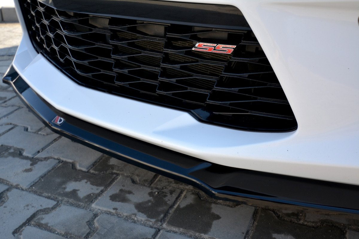 Maxton - FRONT SPLITTER V.2 CHEVROLET CAMARO 6TH-GEN. PHASE-I 2SS COUPE