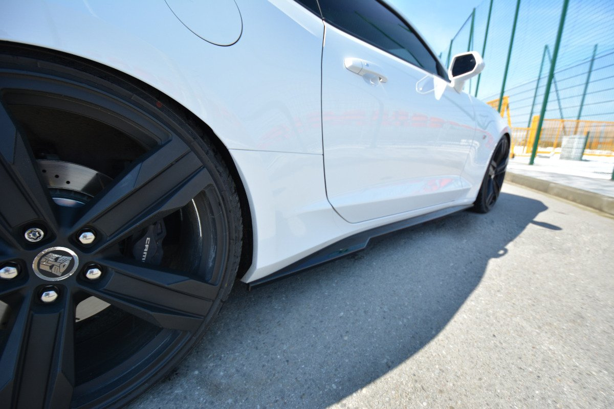 Maxton - SIDE SKIRTS DIFFUSERS CHEVROLET CAMARO 6TH-GEN. PHASE-I 2SS COUPE