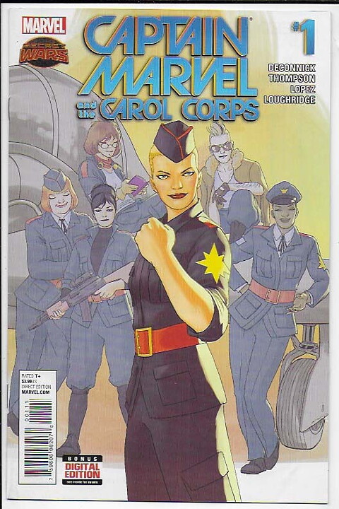 Captain Marvel and The Carol Corps # 1 NM- 1st Issue