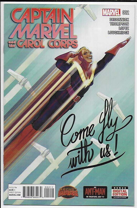 Captain Marvel and The Carol Corps # 2 NM- 