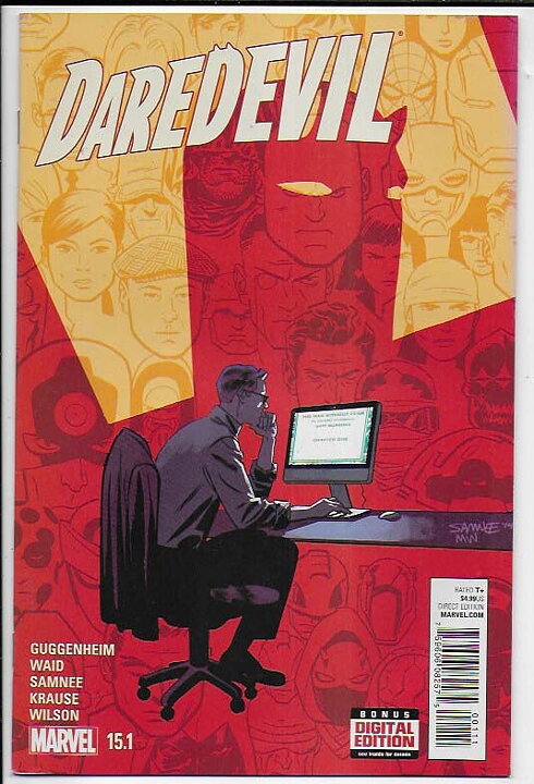 Daredevil 2014 Series # 15.1 Cover A NM-