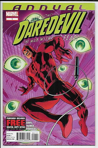 Daredevil 2011 Series Annual # 1 NM-
