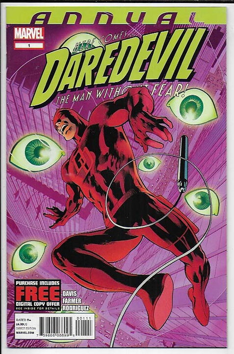 Daredevil 2011 Series Annual # 1 NM-