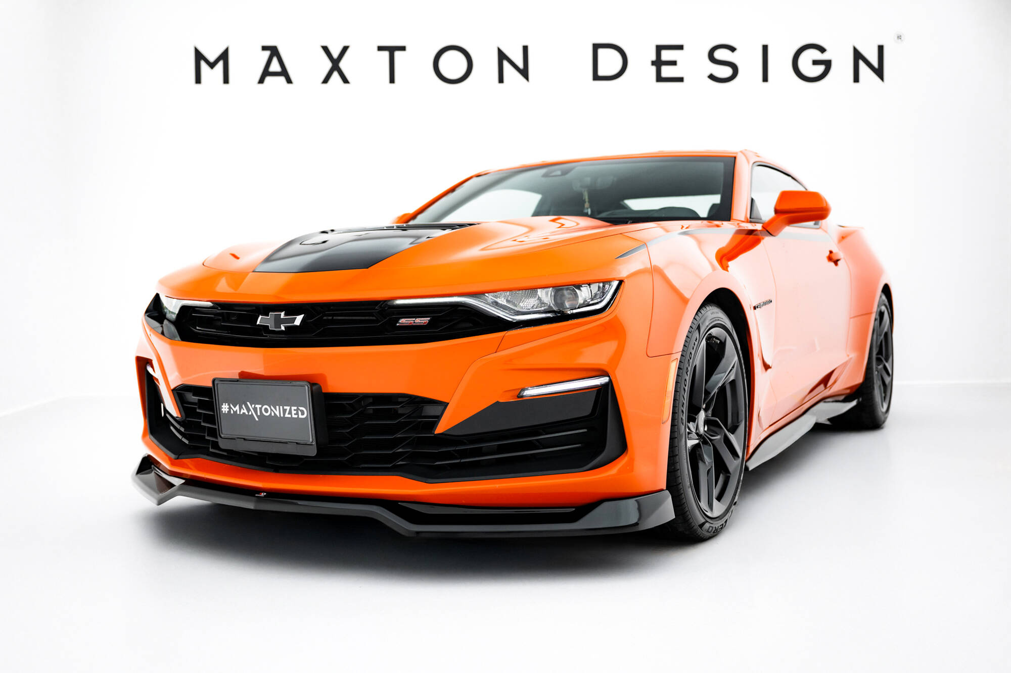 Maxton - Front Splitter V.1 Chevrolet Camaro SS Mk6 Facelift