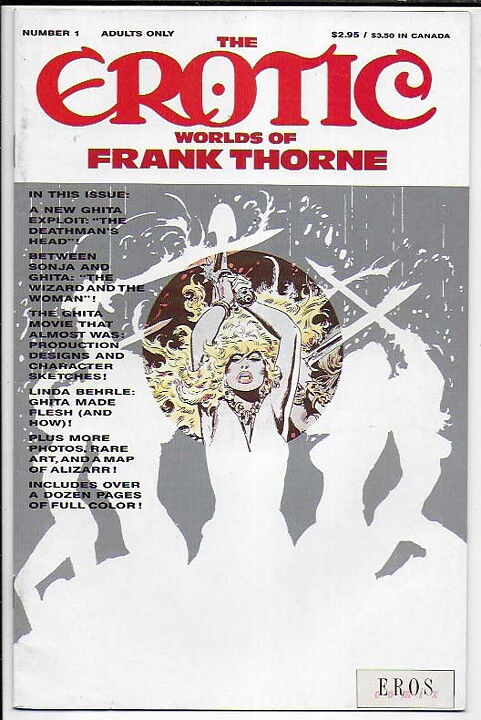 Erotic Worlds of Frank Thorne # 1 Cover B VF/NM