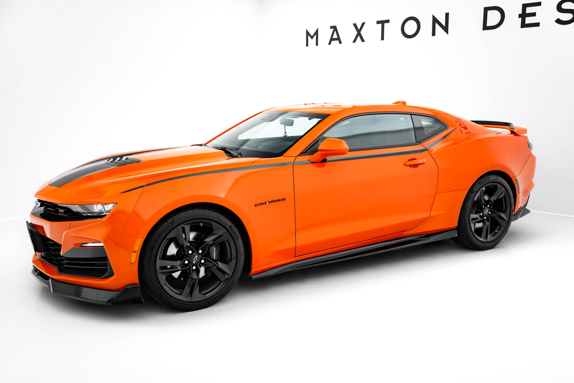 Maxton - Side Skirts Diffusers V.2 Chevrolet Camaro SS Mk6 Facelift - 2